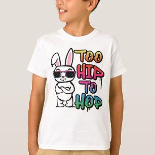 T-shirt Trop Hip Pour Hop Shirt, Chemise De Pâques Hip hop