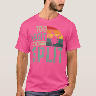 T-shirt Trop Léger Pour Fractionner Un Joueur De Bowling D