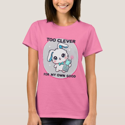 T-shirt Trop malin (Devant)