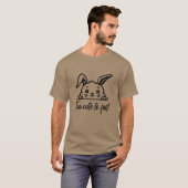 T-shirt Trop mignon pour échouer (Devant entier)