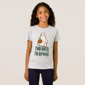 T-Shirt Trop mignon Pour Parler (Devant entier)