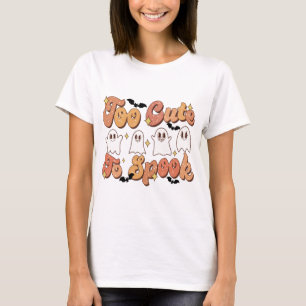 T-shirt Trop mignon pour parler des fantômes