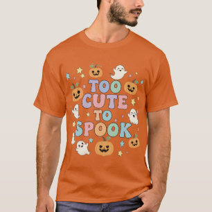 T-shirt trop mignon pour parler - graphique d'Hall