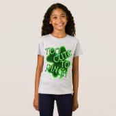 T-Shirt Trop mignon pour pincer la Saint Patrick (Devant entier)