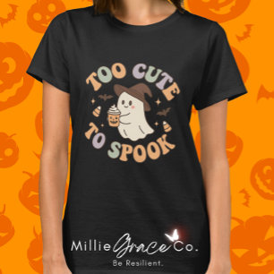 T-shirt Trop mignonne pour parler - mignonne Pastel Ghost
