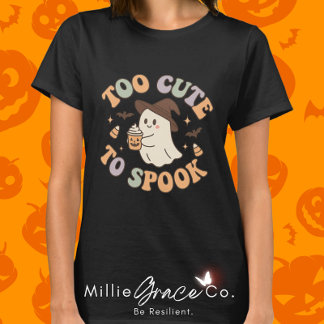 T-shirt Trop mignonne pour parler - mignonne Pastel Ghost 