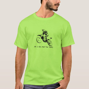T-shirt Trop Petit Pour La Circulation - Maillot Motocross