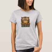T-SHIRT TROP SAGE POUR DORMIR (Devant)