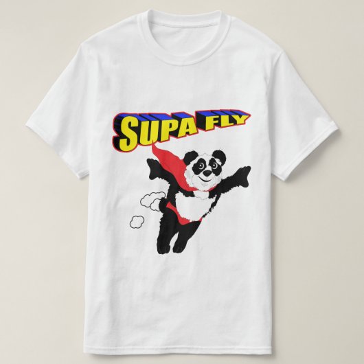T-shirt Trop Supa Fly Homie (Design devant)