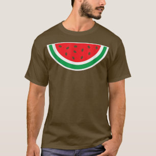 T-shirt Tropcal Summer Juicy Watermelon Summertime Vegan 
