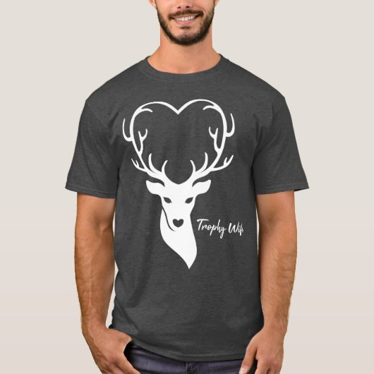 T-shirt Trophée Femme chasseurs Femme chasse (Devant)