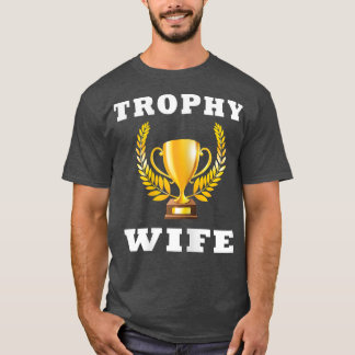 T-shirt Trophée Femme Femme Femme Mariée s