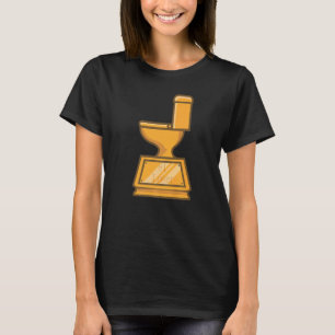 T-shirt Trophée Toilette Pour 1 Perdant Gag 1