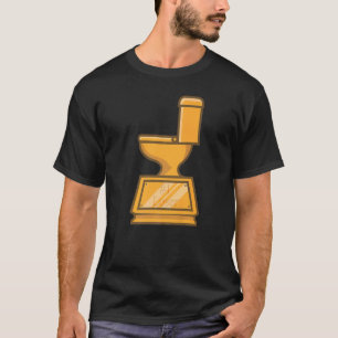 T-shirt Trophée Toilette Pour 1 Perdant Gag 1