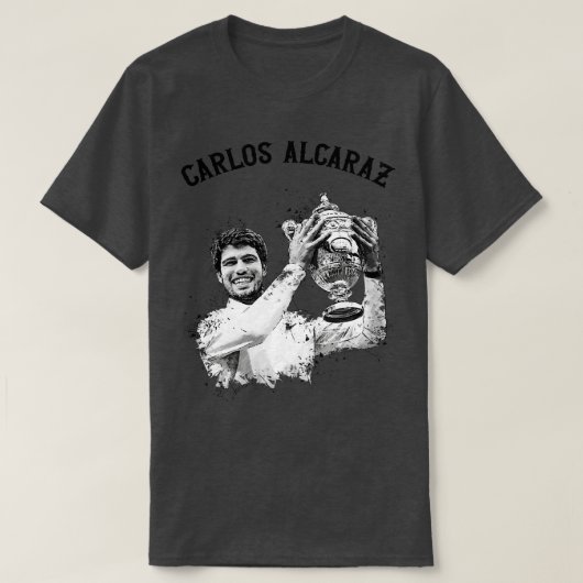 T-shirt Trophée victorieux los Alcaraz 1 (Design devant)