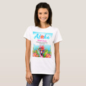 T-shirt Tropical Aloha Graduation Party (Devant entier)