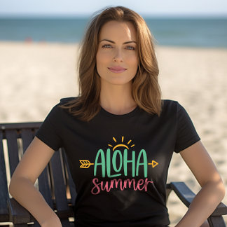 T-shirt Tropical "Aloha Summer"