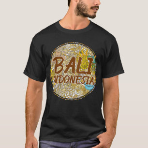 T-shirt Tropical Bali Surf surf Idée cadeau de surf Indoné