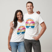 T-shirt Tropical Beach Palm Tree Custom Spring Break Trip (Unisexe)