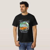 T-shirt Tropical Beach Weekend Adventure (Devant entier)