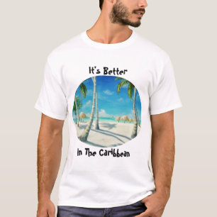 T-shirt Tropical Caribbean Beach
