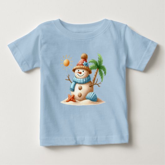 T-Shirt-Tropical Christmas Family TShirts (Devant)