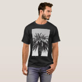 T-shirt tropical de palmier (Devant entier)