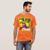 T-shirt Tropical Fruits Pianting. Commandez dès maintenant (Devant entier)