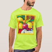 T-shirt Tropical Fruits Pianting. Commandez dès maintenant (Devant)