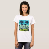 T-shirt Tropical Get Away (Devant entier)
