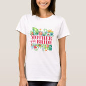 T-shirt Tropical | Mère de la Mariée Destination Mariage (Devant)