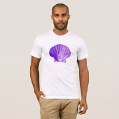 T-shirt Tropical Moonlight Purple Shell (Devant entier)