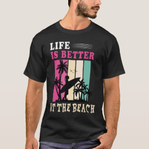 T-shirt tropical pour hommes femmes enfants