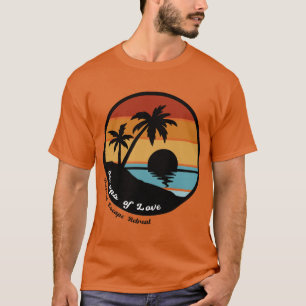 T-shirt Tropical Retreat (avec nom de retraite)