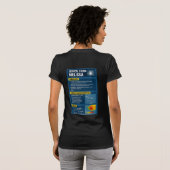 T-shirt Tropical Storm Melissa Infografis (Dos entier)