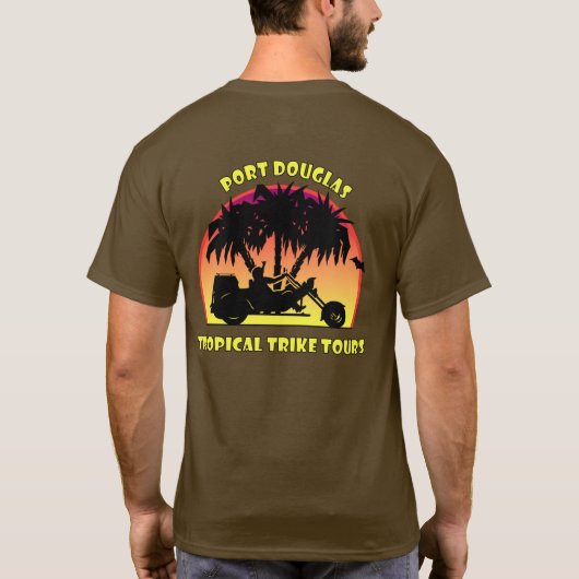 T-shirt Tropical Trike Tours (Dos)