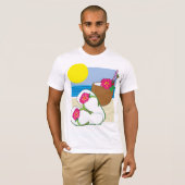 T-Shirt Tropical Vacation Mens (Devant entier)