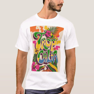 T-shirt Tropicália Brésil – Art brésilien psychédélique et