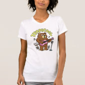 T-shirt Tropicool Bear Playing Ukulele – Cute Funny Music  (Devant)