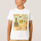 T-shirt Tropiques d'été (Devant)