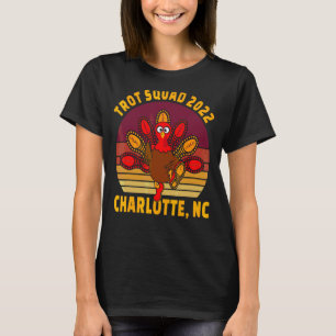 T-shirt Trot Squad 2022 Charlotte Nc Thanksgiving Runner C