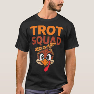T-shirt Trot Squad Drôle Turquie Face Hommes D'Action De G
