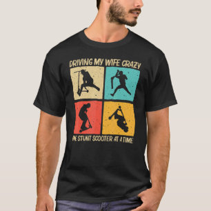 T-shirt Trottinette de stunt cool pour hommes et garçons T