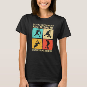 T-shirt Trottinette de stunt cool pour hommes femmes scoot