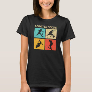 T-shirt Trottinette de stunt cool pour hommes femmes scoot