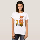 T-shirt Trottinette d'ours (Devant entier)