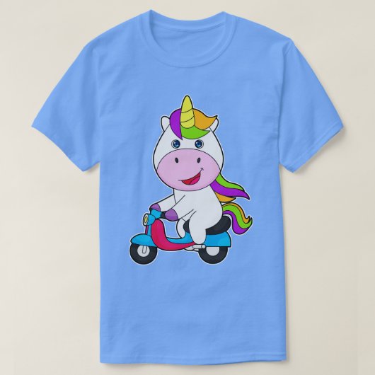 T-shirt Trottinette Licorne (Design devant)