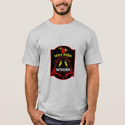 T-shirt Trottinettes électriques (Devant)
