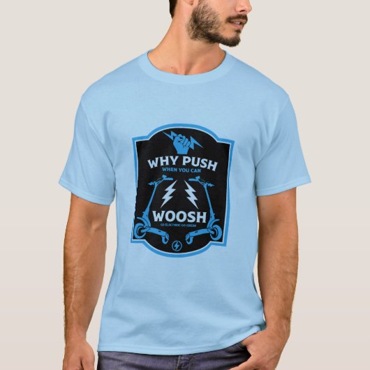 T-shirt Trottinettes électriques (Devant)
