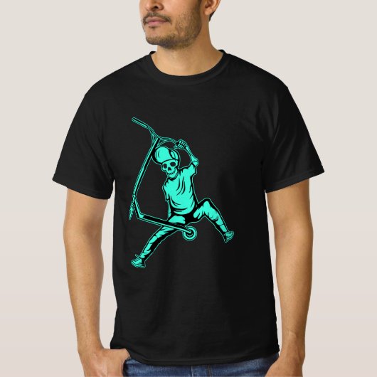 T-shirt Trottinettes Freestyle Trick (Devant)